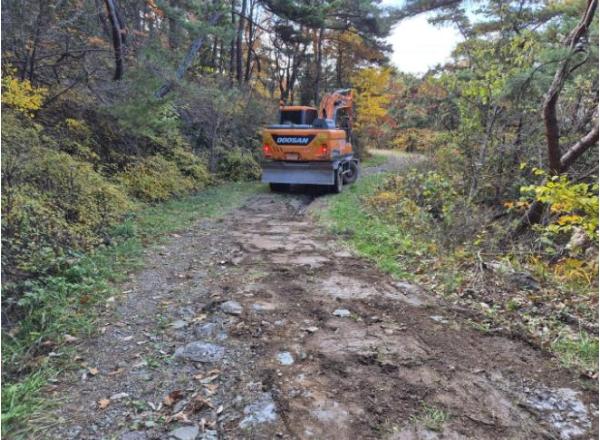 의성군, 해빙기 대비 임도시설 안전점검 실시