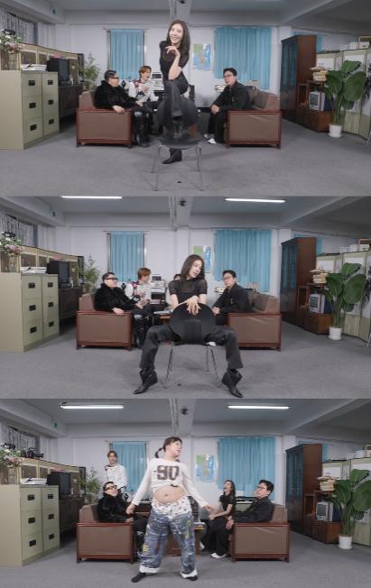 [SBS 아니근데진짜!] ‘원조 댄스 퀸’ 손담비, 퀸의 자리 위협 받다?! 이수지와 불꽃 튀는 댄스 배틀 예고! 기사 이미지